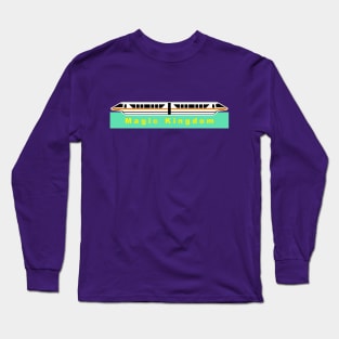 Monorail Sign - MK Long Sleeve T-Shirt